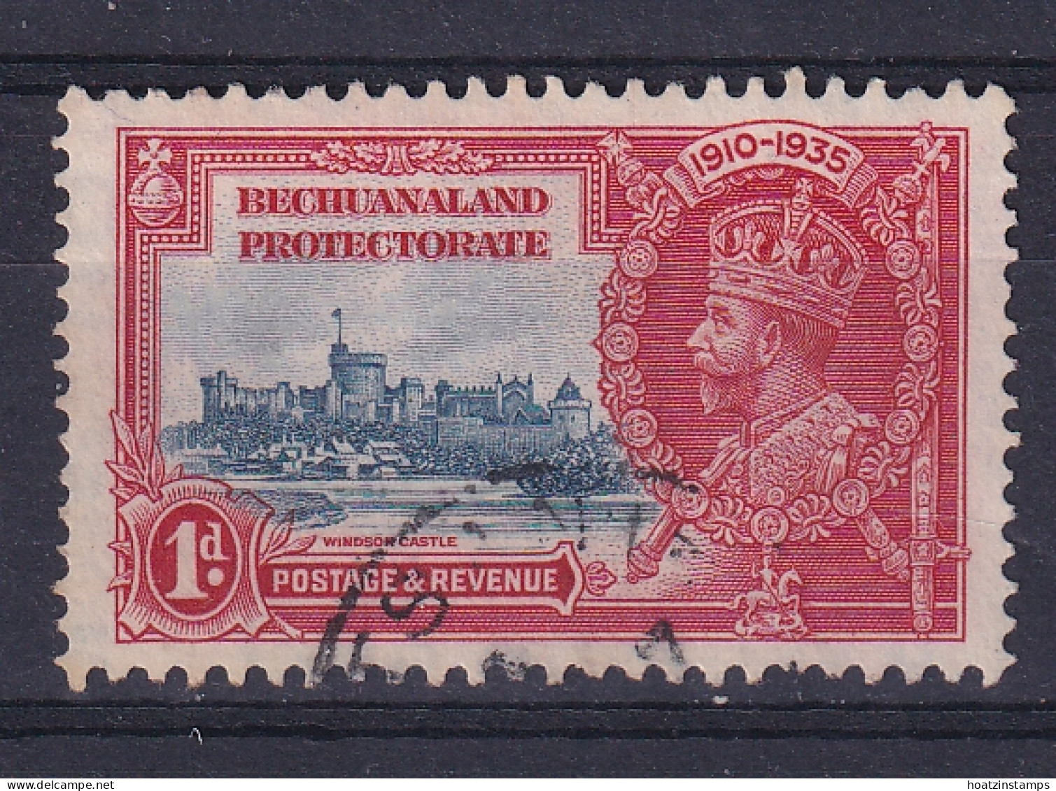 Bechuanaland: 1935   Silver Jubilee   SG111    1d    Used - 1885-1964 Protectorat Du Bechuanaland