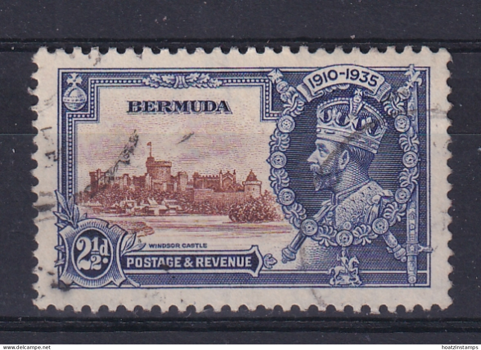 Bermuda: 1935   Silver Jubilee   SG96   2½d   Used - Bermudas