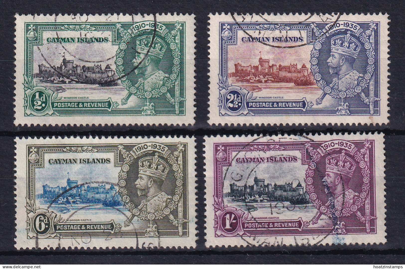 Cayman Is: 1935   Silver Jubilee    Used - Iles Caïmans