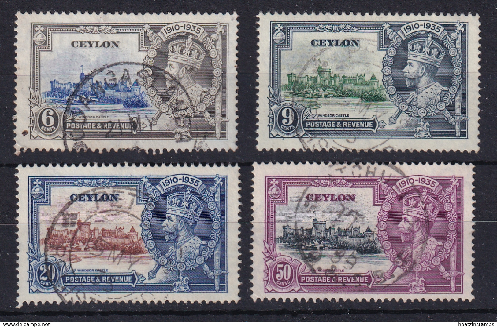 Ceylon: 1935   Silver Jubilee    Used - Ceylon (...-1947)