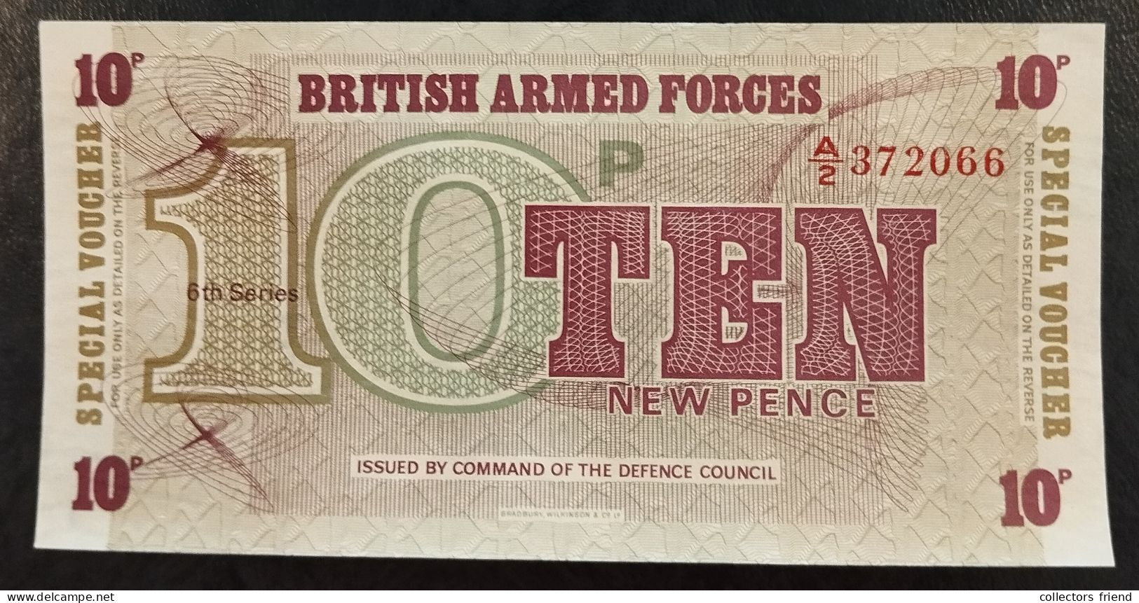 British Armed Forces - 5 + 10 New Pence - 6th Series - UNC - Fuerzas Armadas Británicas & Recibos Especiales