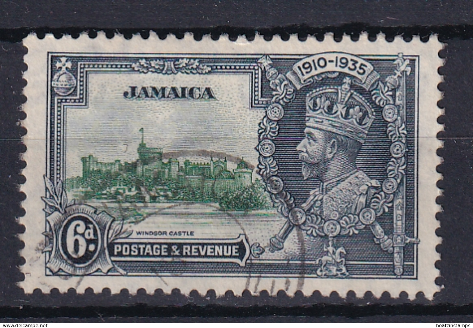 Jamaica: 1935   Silver Jubilee  SG116   6d    Used - Giamaica (...-1961)