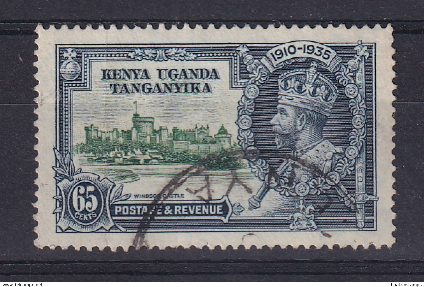 K.U.T.: 1935   Silver Jubilee   SG126   65c   Used - Kenya, Oeganda & Tanganyika