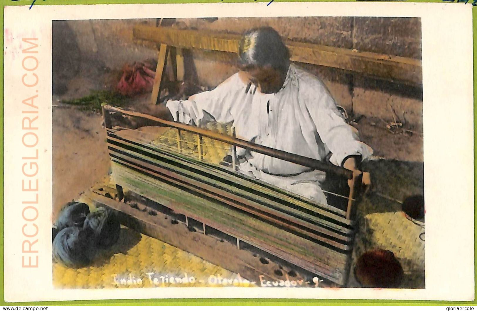 Aa5636 - ECUADOR - Vintage Postcard - ETHNIC - Real Photo - Equateur