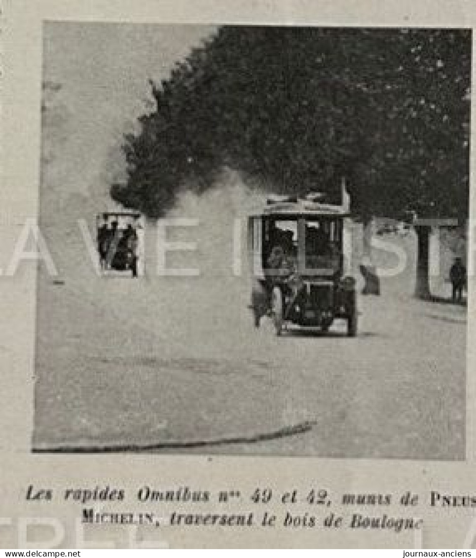 1905 LE CONCOURS DE VEHICULES INDUSTRIELS - TRICARS MOTORI CONTAL - MANTES - SAINT QUENTIN - LA VIE ILLUSTRÉE