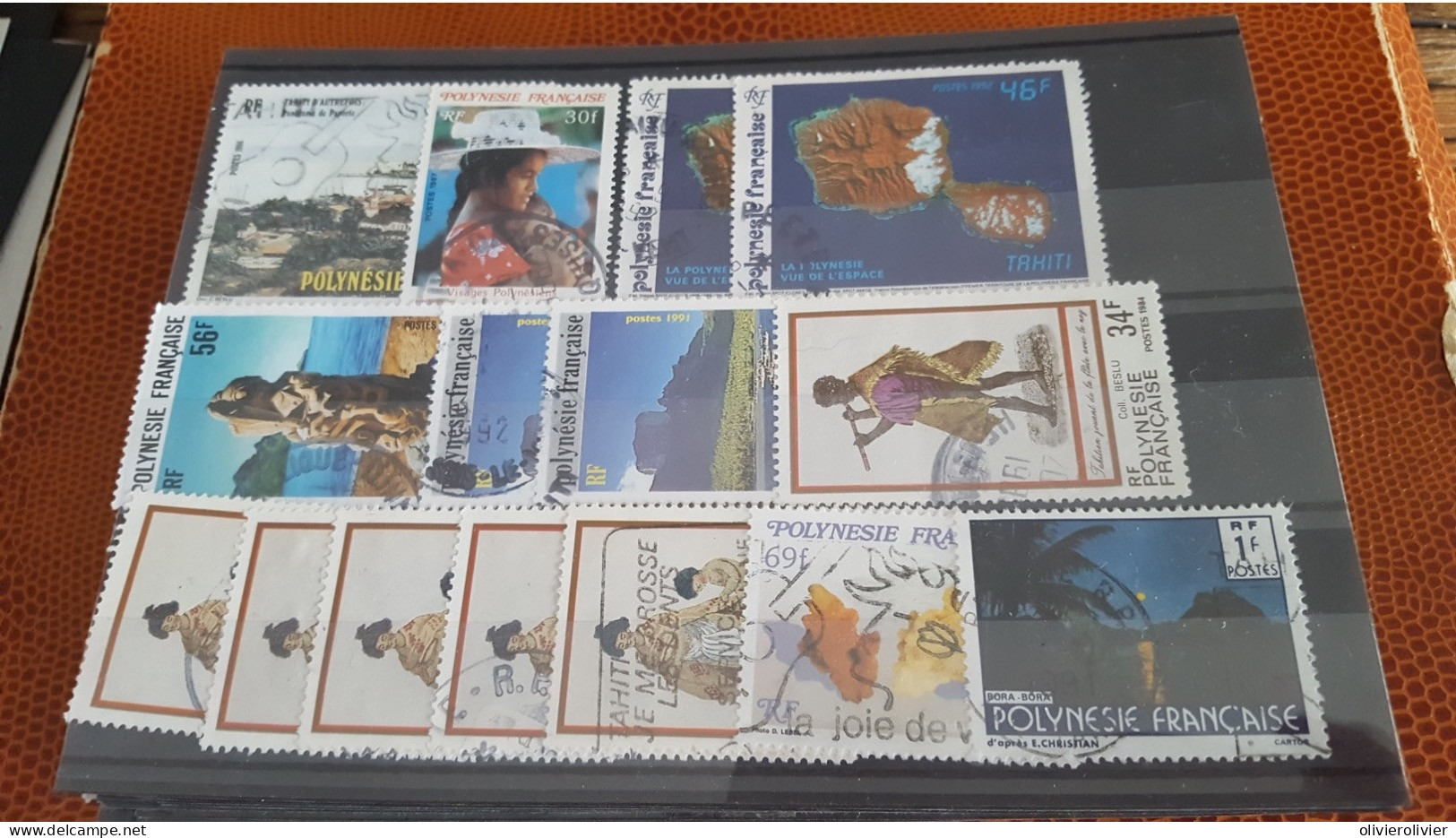 REF A1593  COLONIE FRANCAISE POLYNESIE - Collections, Lots & Séries