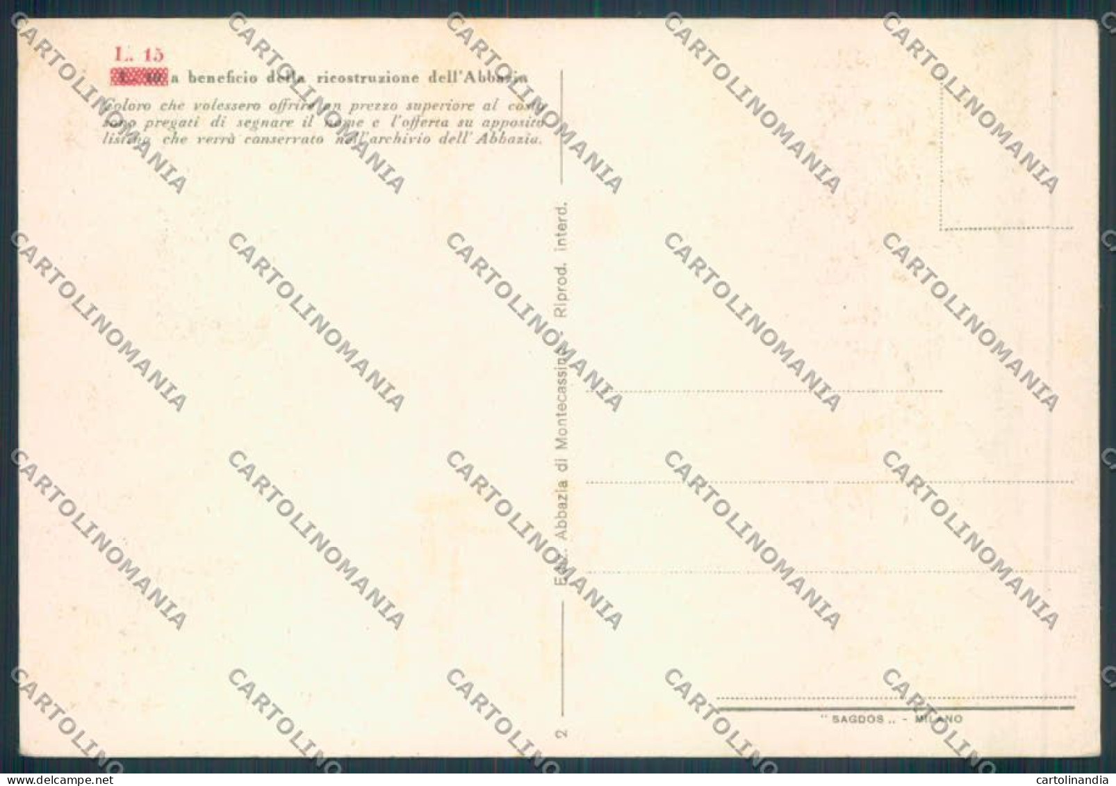 Frosinone Montecassino FG Cartolina ZF7251 - Frosinone