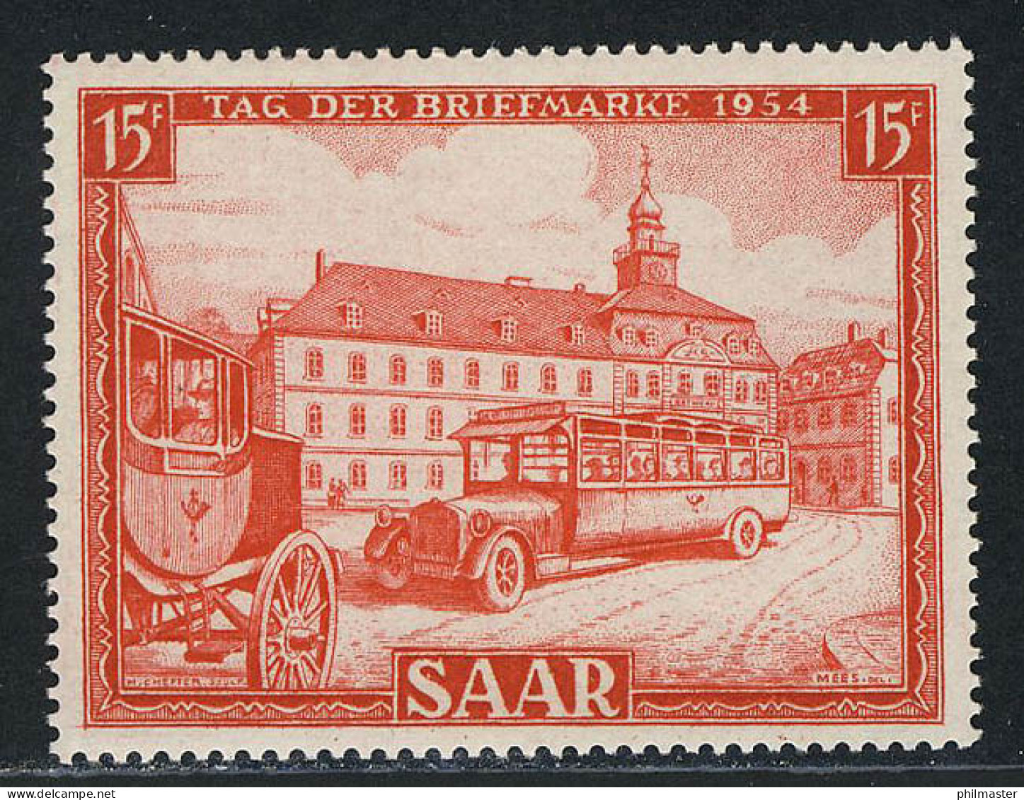 349 Tag Der Briefmarke 1954, Postfrisch ** - Neufs