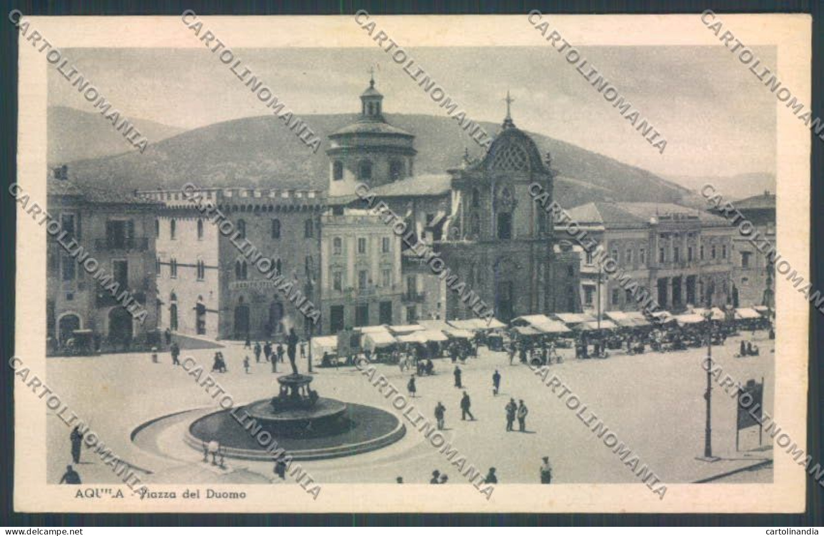 L'Aquila Città Banca Cartolina ZQ1769 - L'Aquila