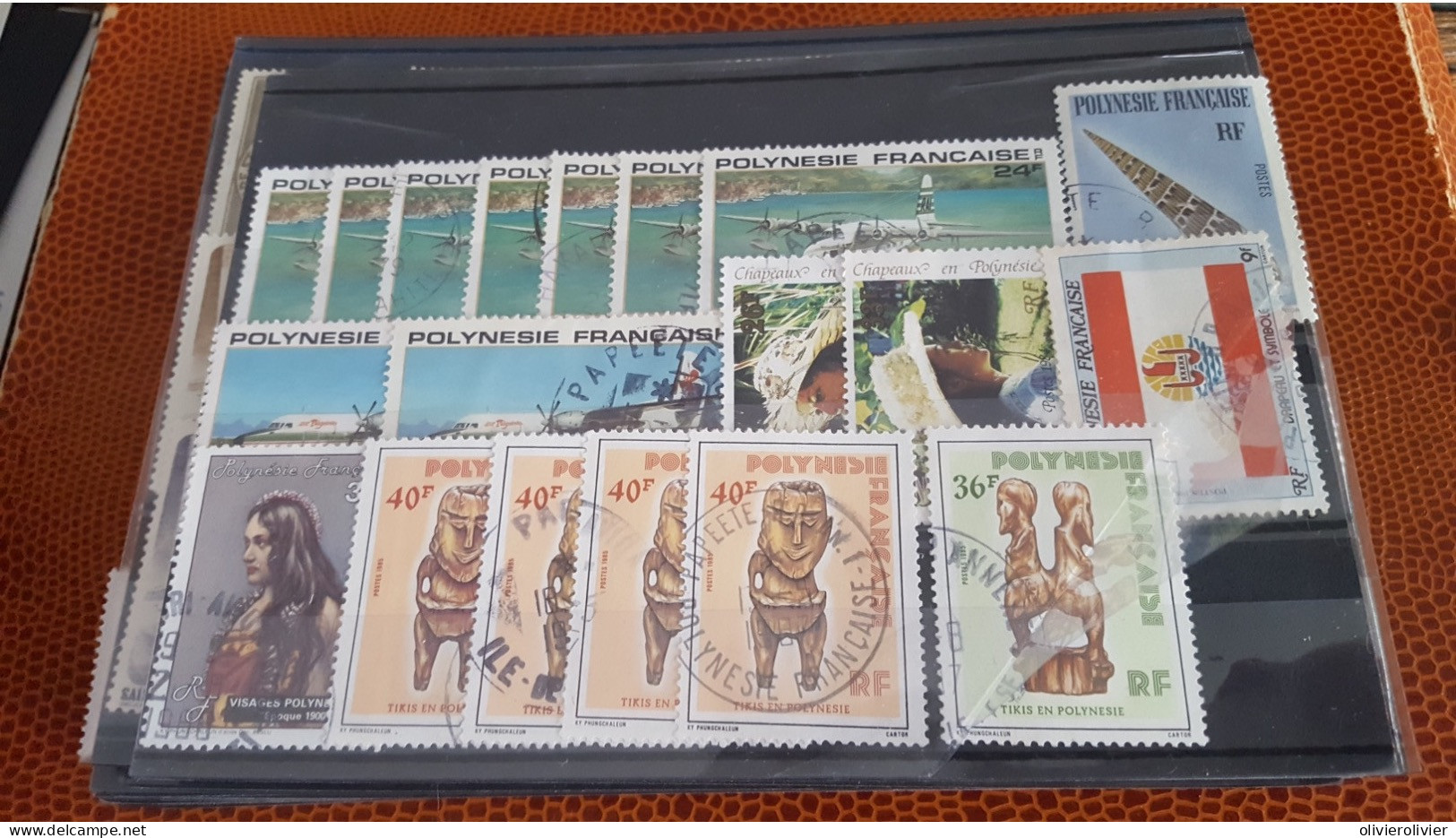 REF A1595  COLONIE FRANCAISE POLYNESIE - Collections, Lots & Séries