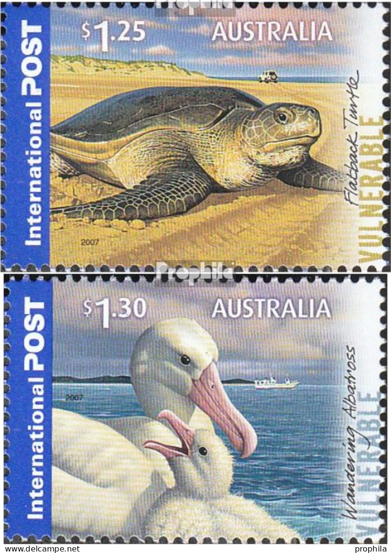 Australien 2854-2855 Paar,2856-2857 (kompl.Ausg.) Postfrisch 2007 Tiere - Nuevos