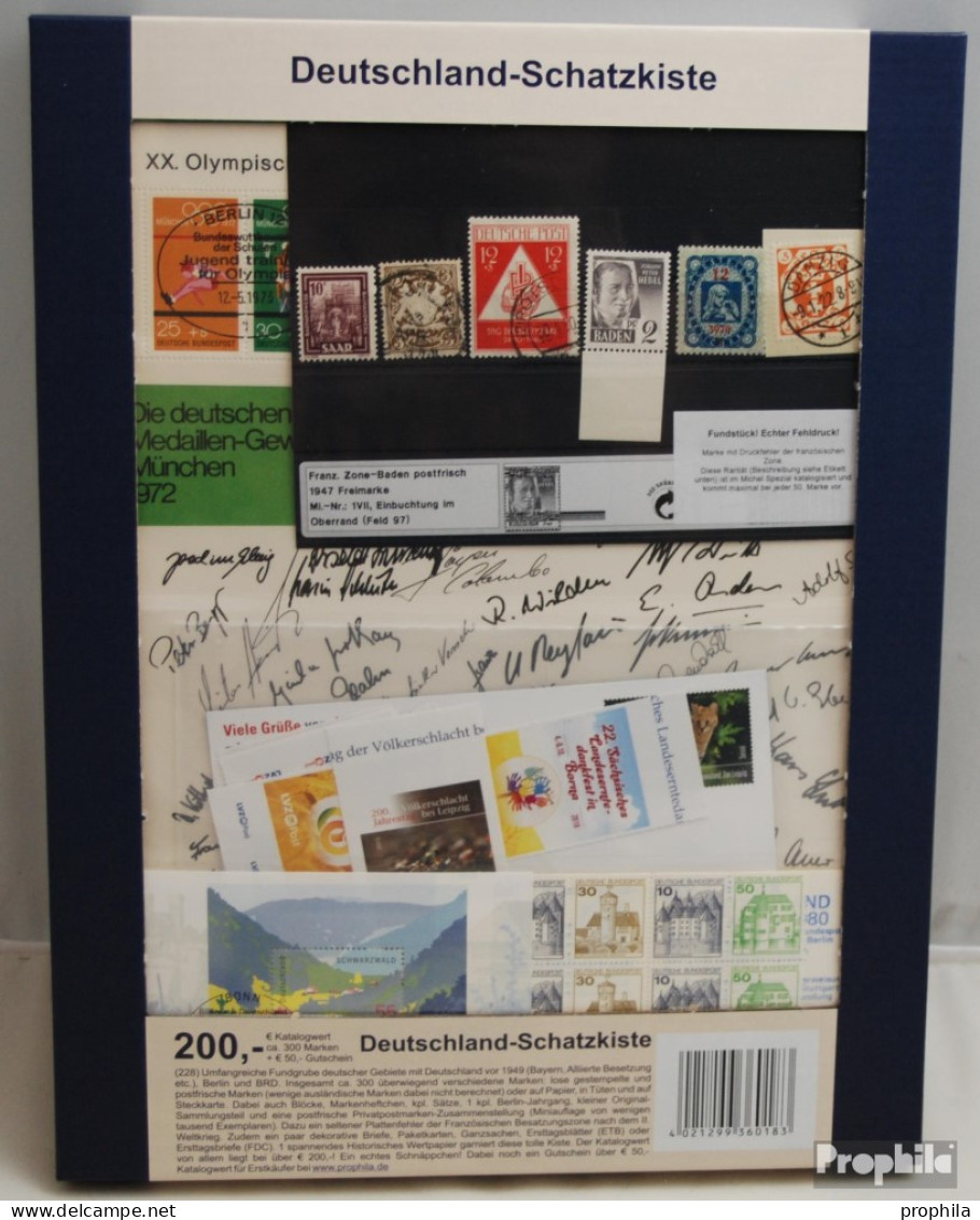 Deutschland Briefmarken-Schatzkiste Nr. 228 - Collezioni