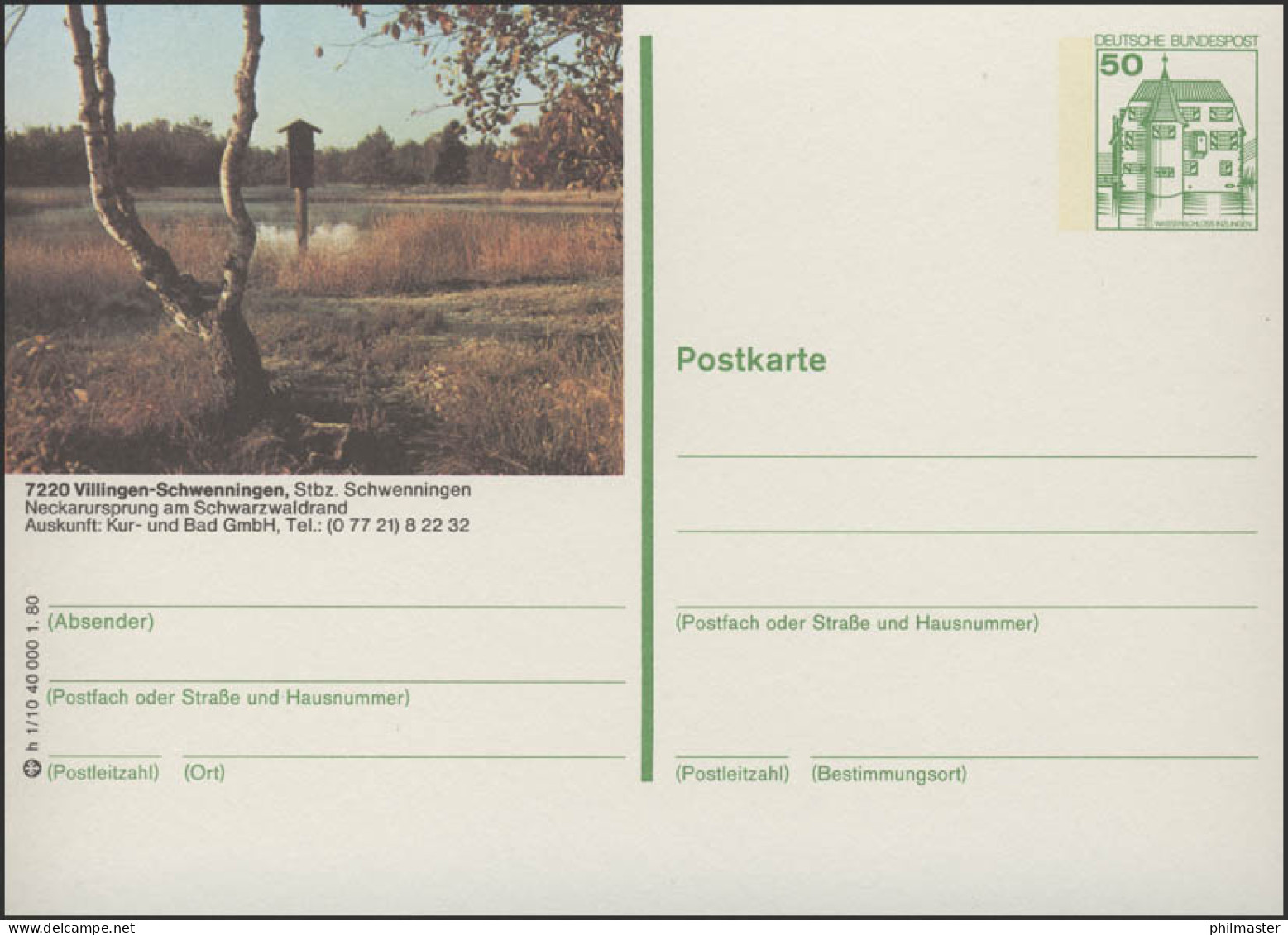 P130-h1/010 - 7730 Villingen-Schwennigen, ** - Geïllustreerde Postkaarten - Ongebruikt
