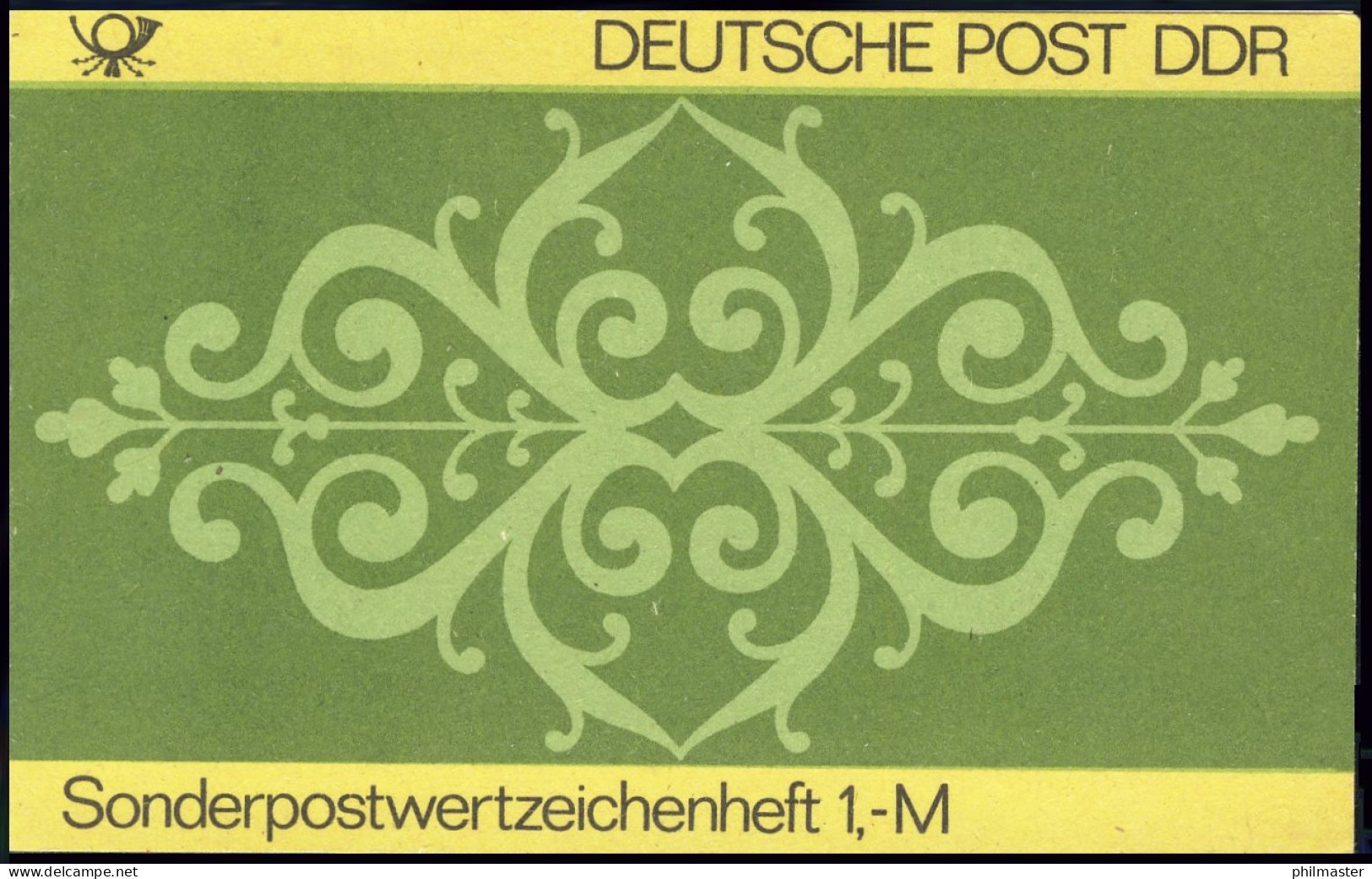 SMHD 23 Ornamente 1985 Mit PLF 2957, Felder 7 Und 37, ** - Cuadernillos