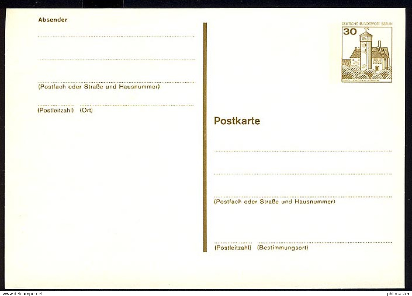 P 115 - BuS 30 Pf Mit Punktlinien ** - Other & Unclassified