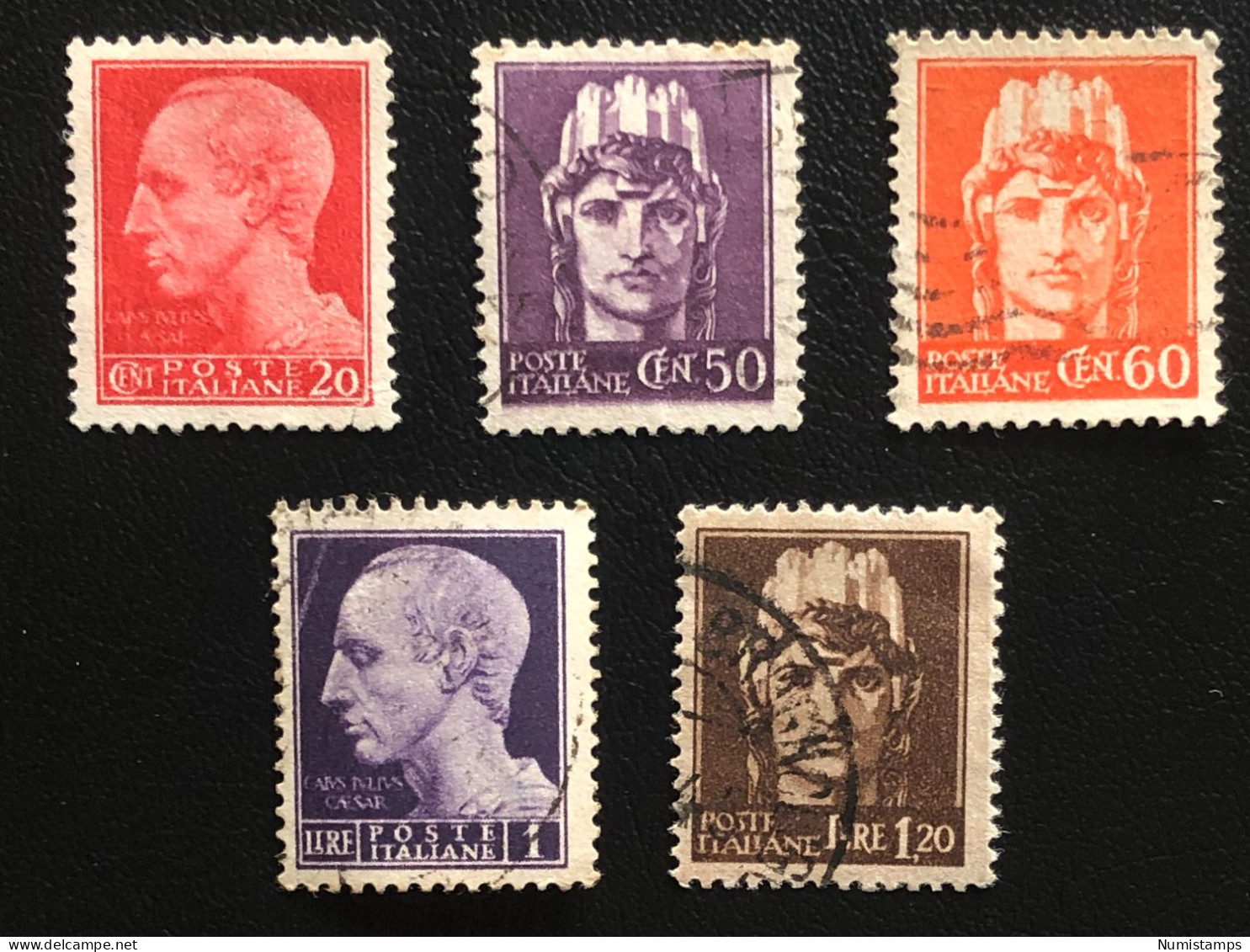 1945 - Imperiale Senza Fasci (Serie) - Emissione Di Roma - ITALY STAMPS - Gebraucht