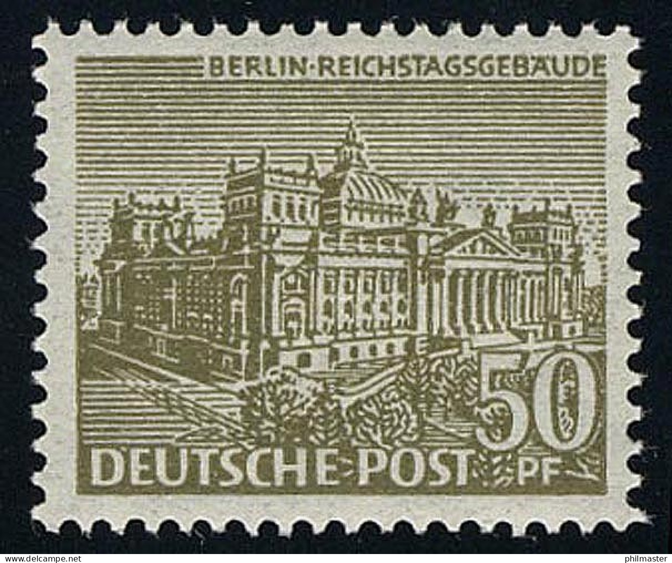 53 Berliner Bauten 50 Pf ** - Nuovi