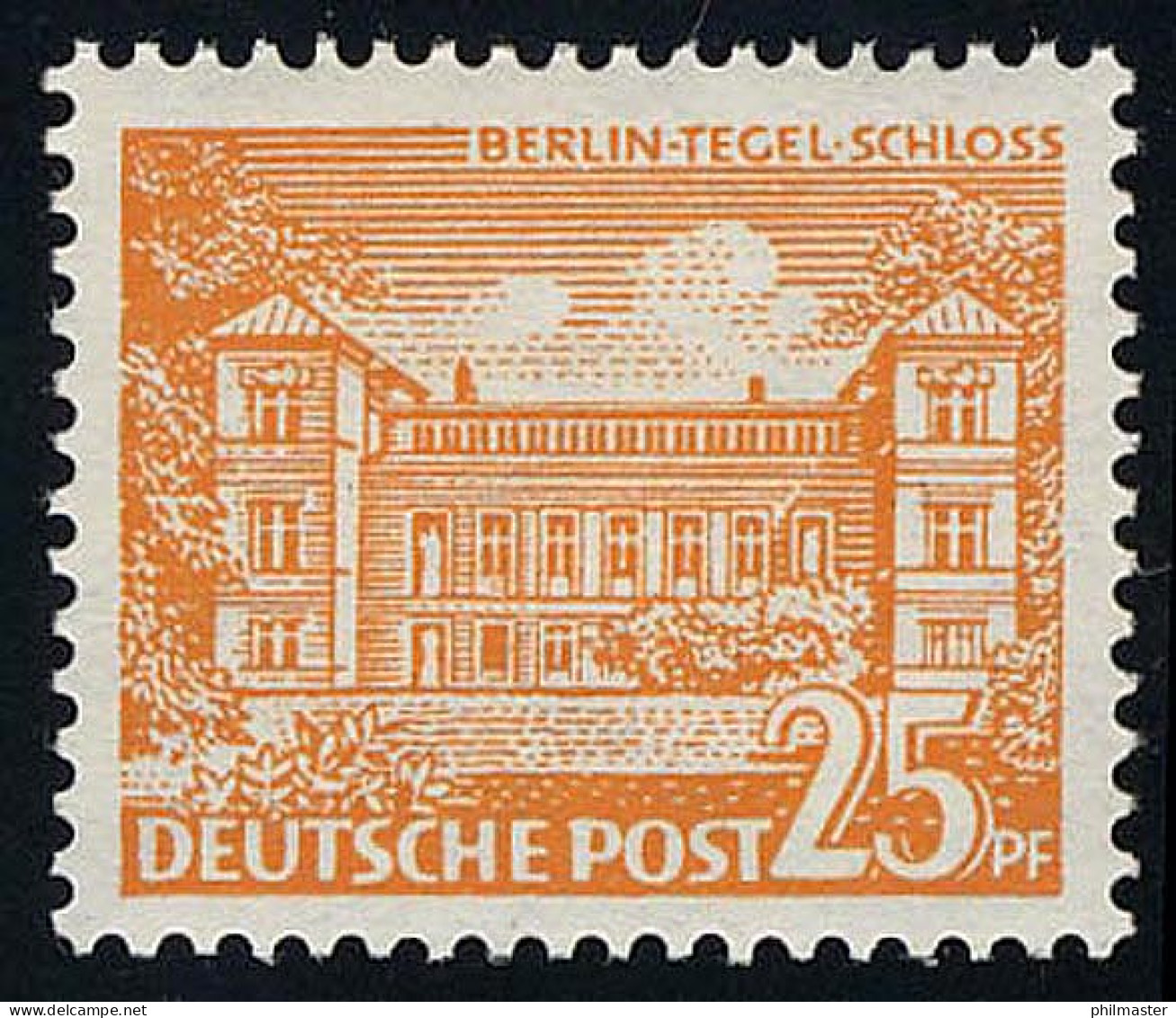 50 Berliner Bauten 25 Pf ** - Unused Stamps