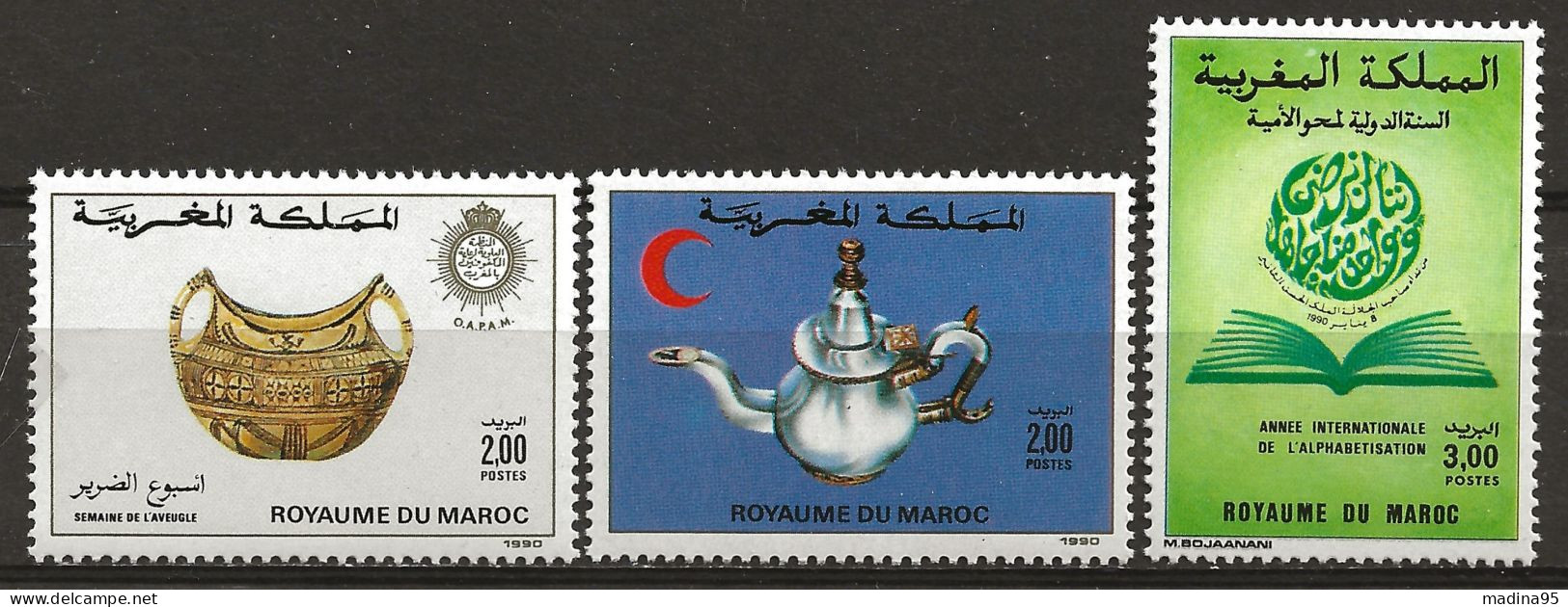 MAROC: **, N° YT 1083, 1084  Et 1085, TB - Marruecos (1956-...)