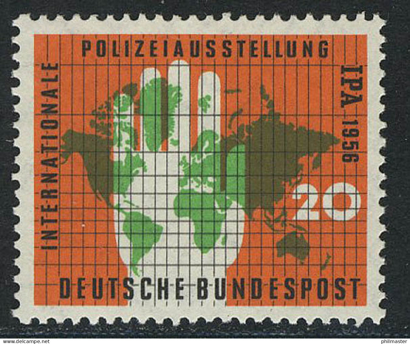 240 Polizeiausstellung ** Postfrisch - Ongebruikt