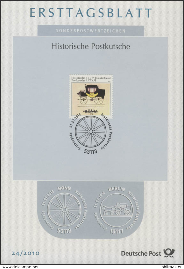 ETB 24/2010 Historische Postkutsche - 2001-2010