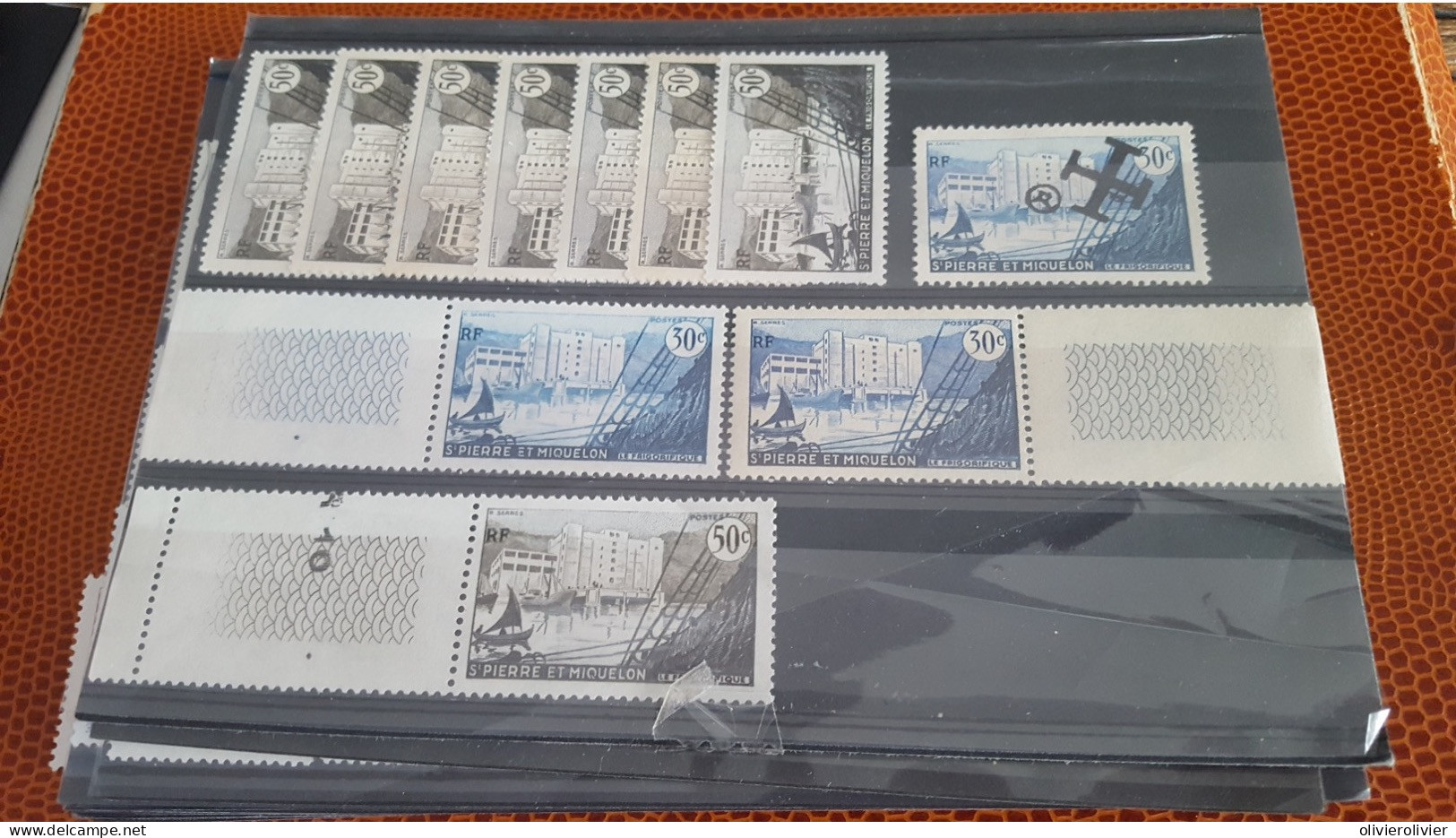 REF A1599  COLONIE FRANCAISE ST PIERRE ET MIQUELON - Collections, Lots & Series