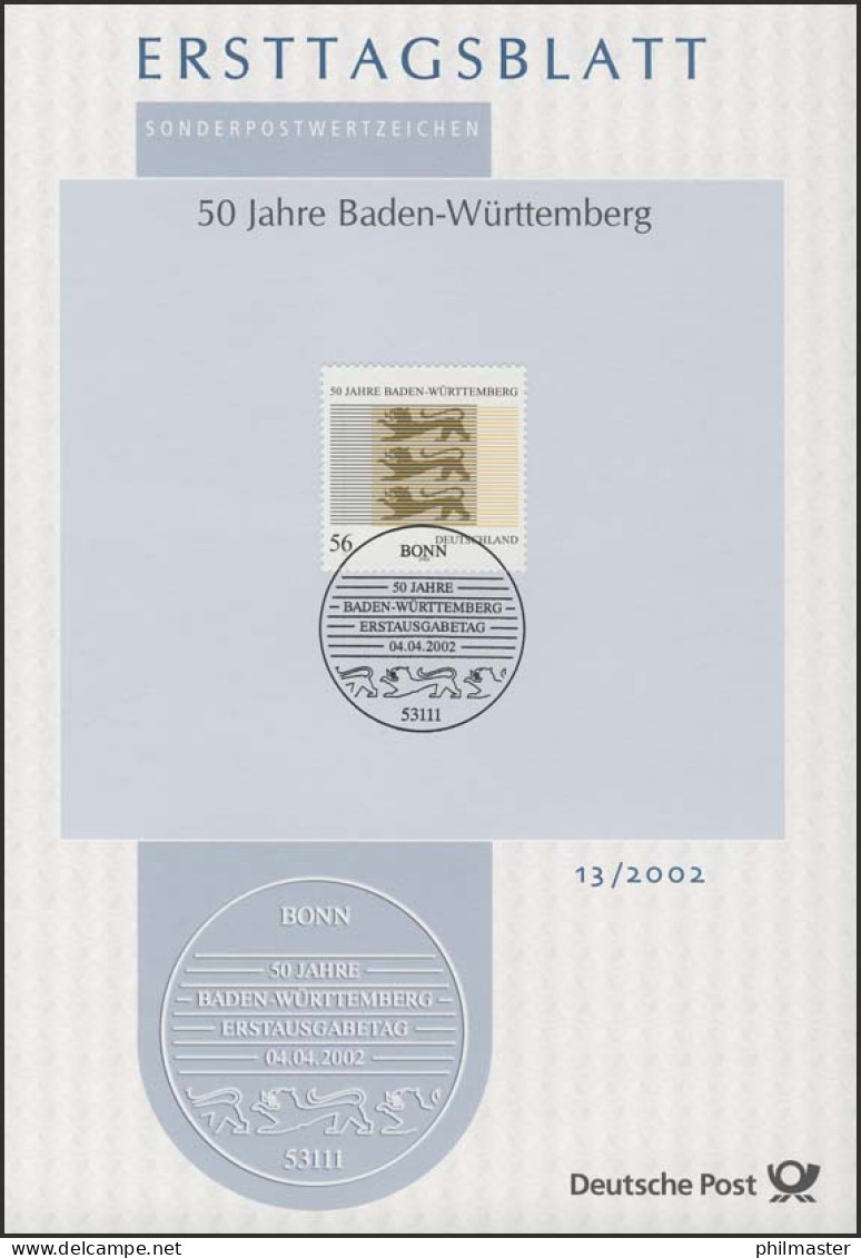ETB 13/2002 - Baden-Württemberg - 2001-2010