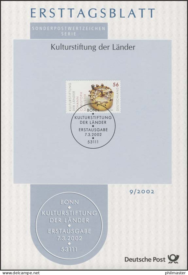 ETB 09/2002 - Kulturstiftung, Rechenmaschine - 2001-2010