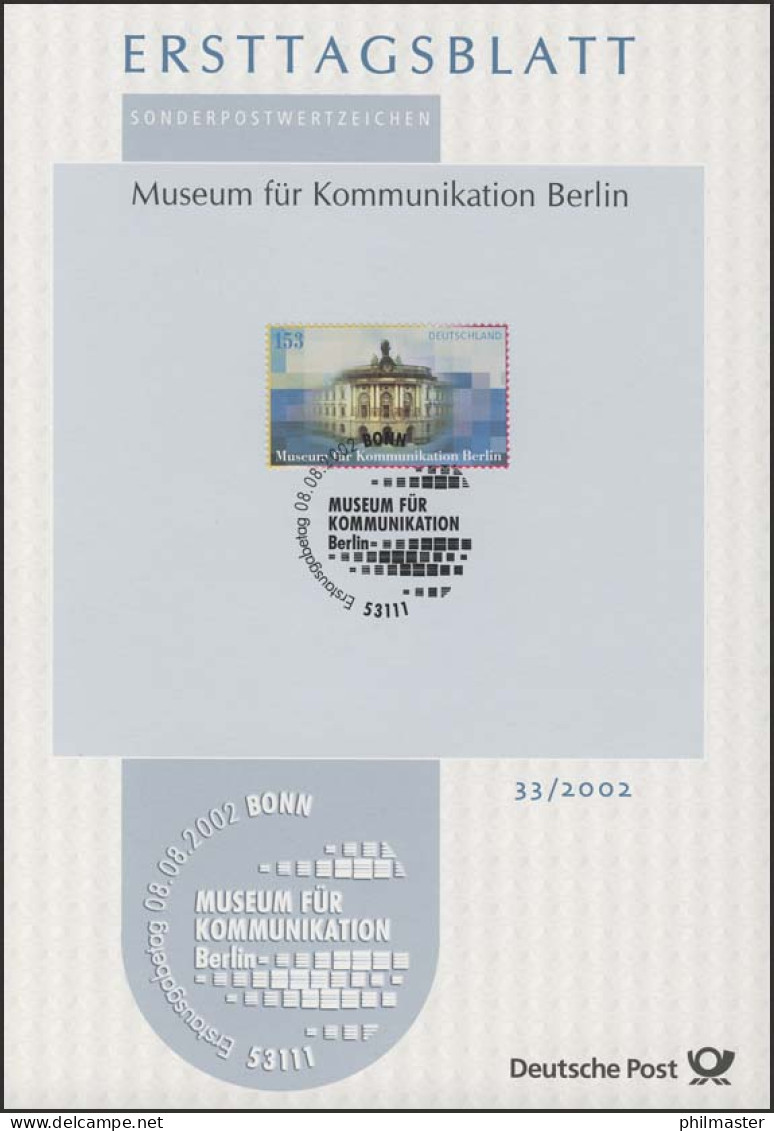 ETB 33/2002 - Museum Für Kommunikation, Berlin - 2001-2010