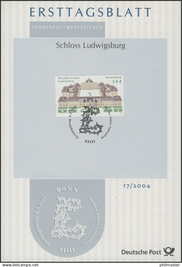 ETB 17/2004 Schloss Ludwigsburg - 2001-2010