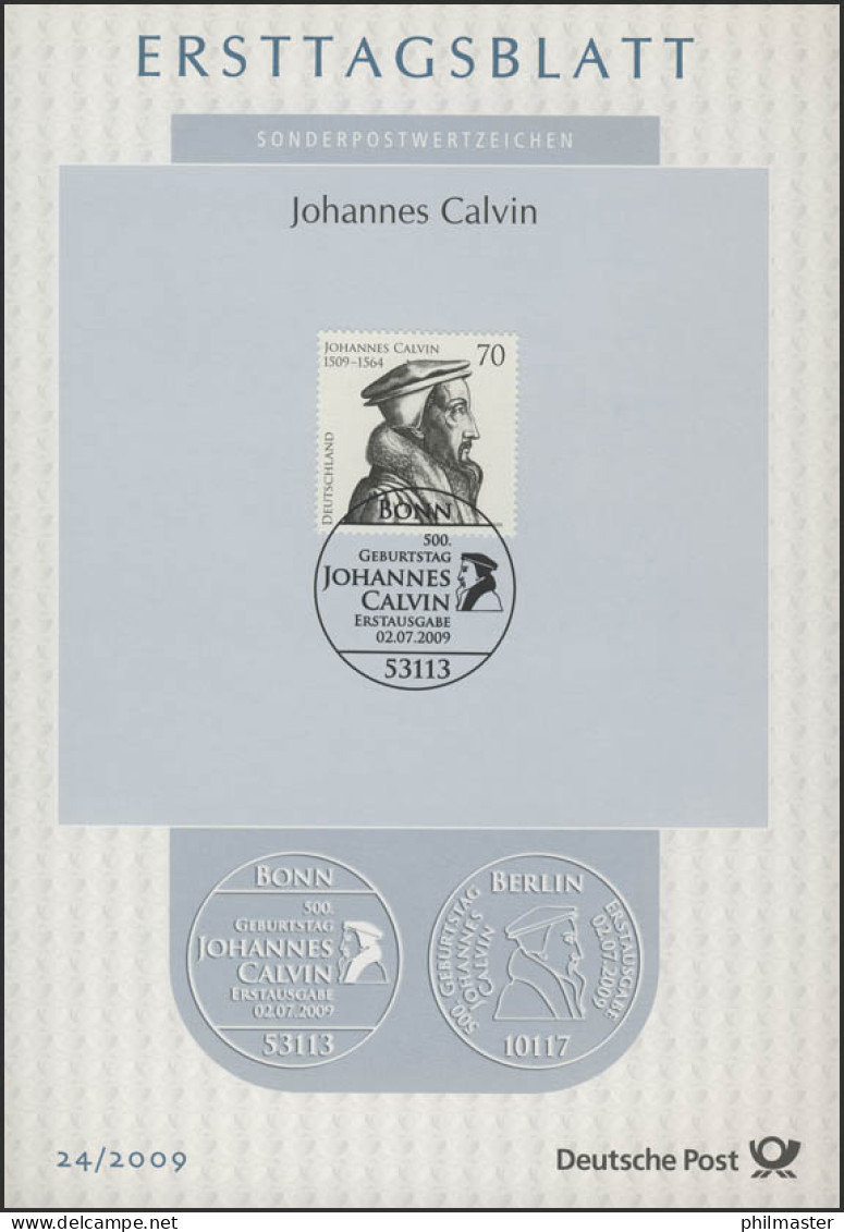 ETB 24/2009 Johannes Calvin, Reformator - 2001-2010