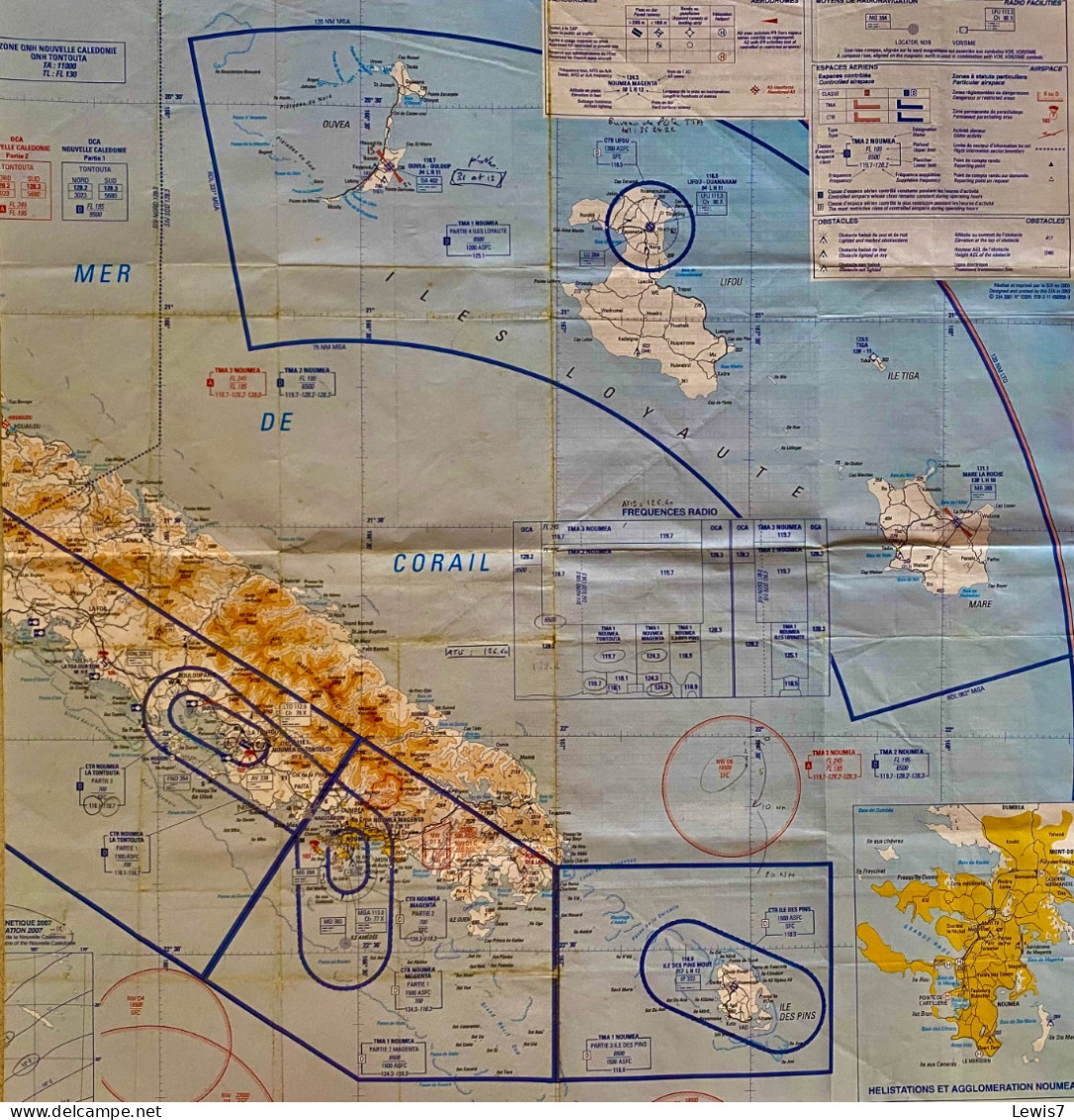 Carte Aéronautique N-C - Carte Geographique