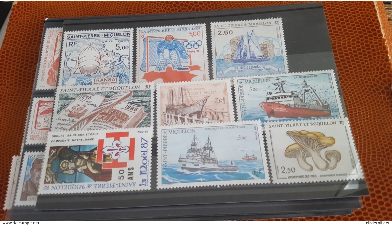 REF A1605  COLONIE FRANCAISE ST PIERRE ET MIQUELON - Collections, Lots & Series