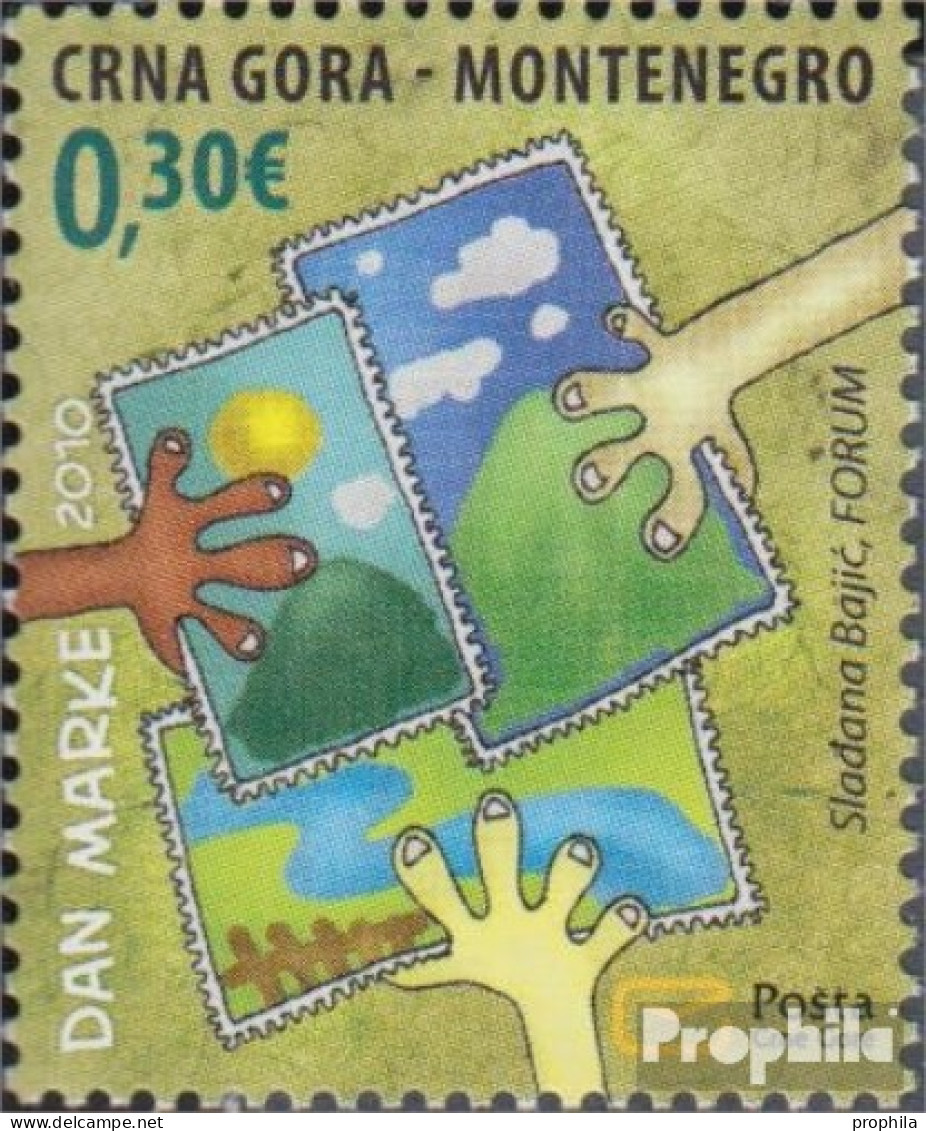 Montenegro 248 (kompl.Ausg.) Postfrisch 2010 Tag Der Briefmarke - Montenegro