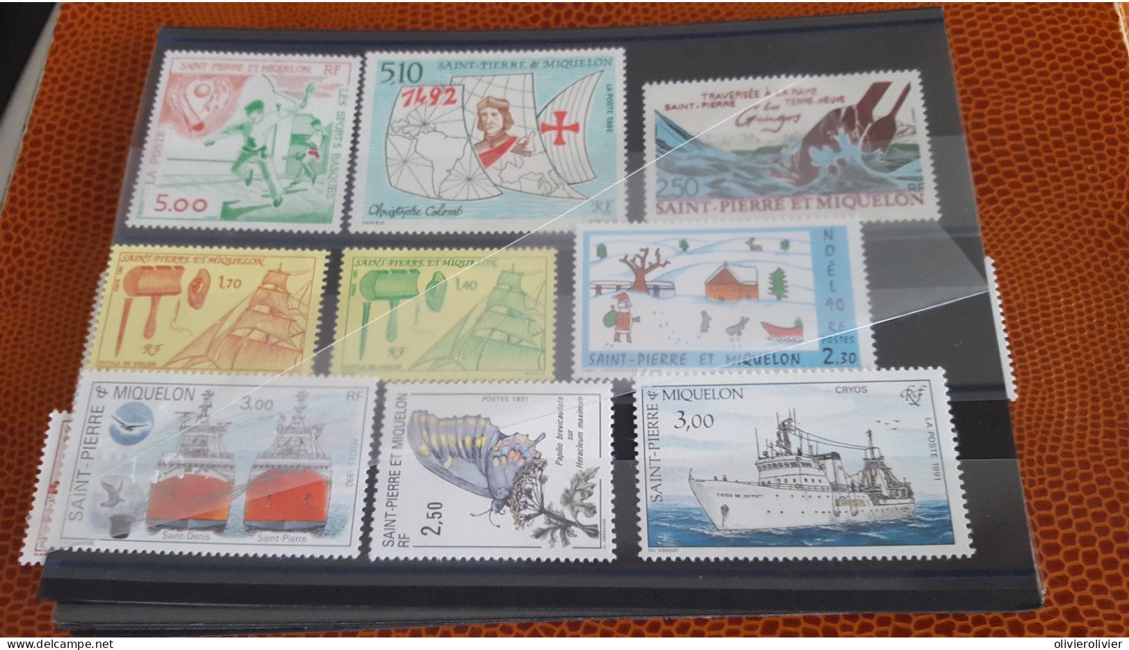 REF A1608  COLONIE FRANCAISE ST PIERRE ET MIQUELON - Collections, Lots & Séries