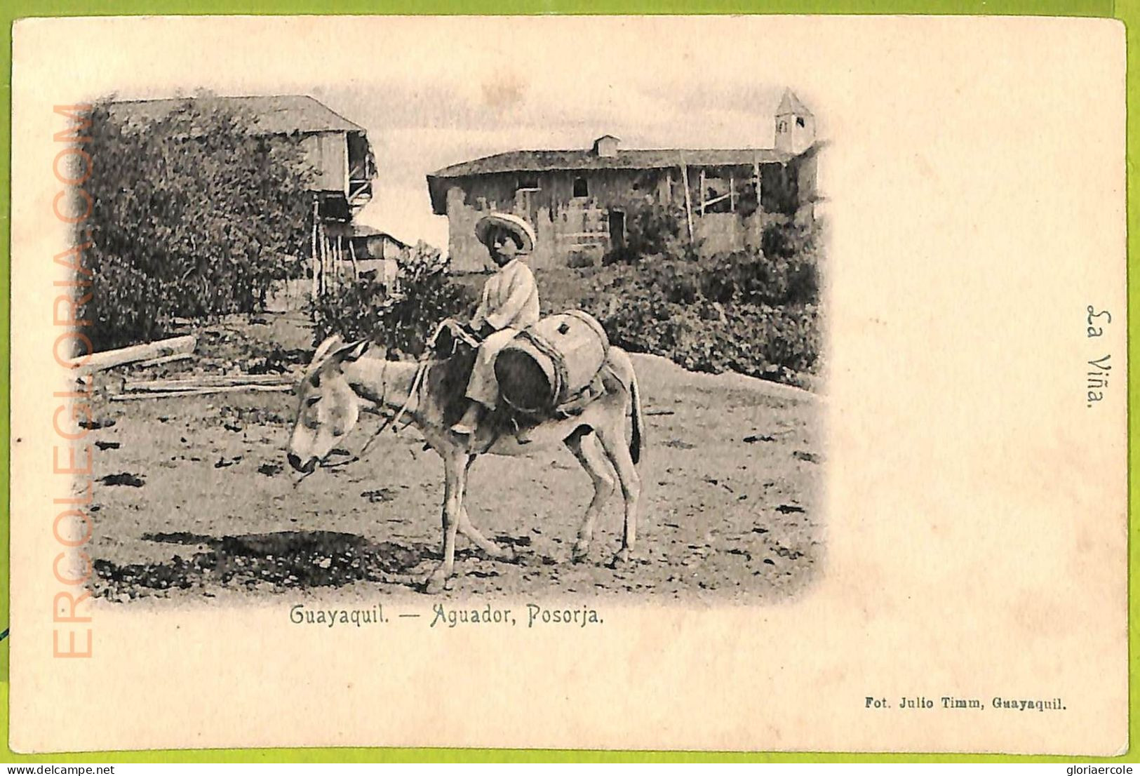 Aa5644 - ECUADOR - Vintage Postcard - Guayaquil - Mestiera - Ecuador