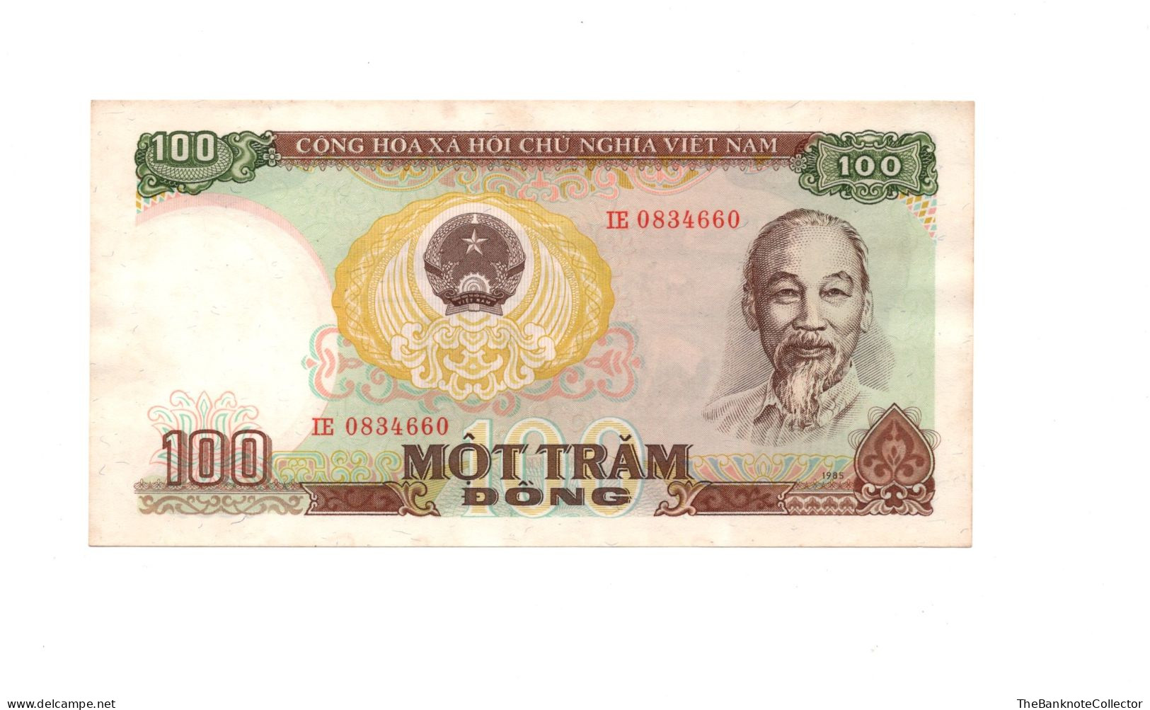 Vietnam 100 Dong 1985 P-98 UNC Foxed Margin - Viêt-Nam