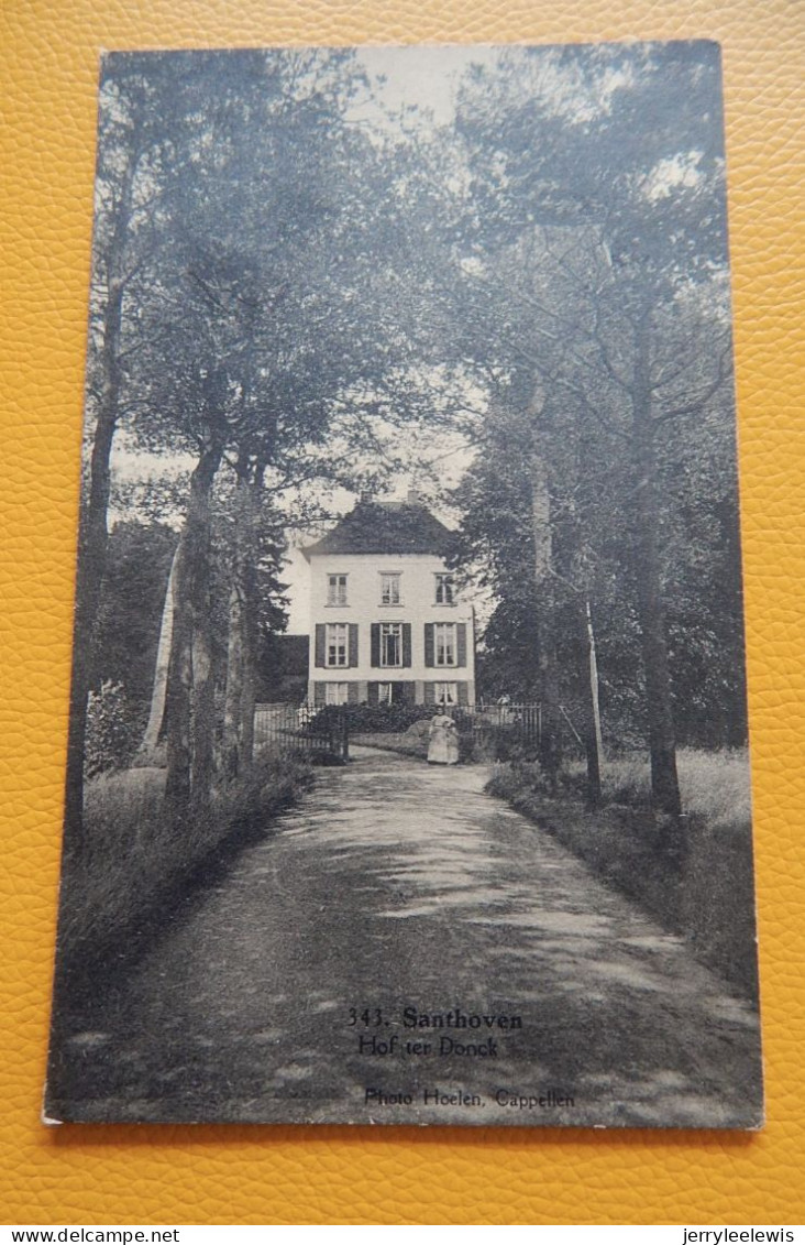 ZANDHOVEN  -  SANTHOVEN -  Hof Ter Donck -  1920 - Zandhoven