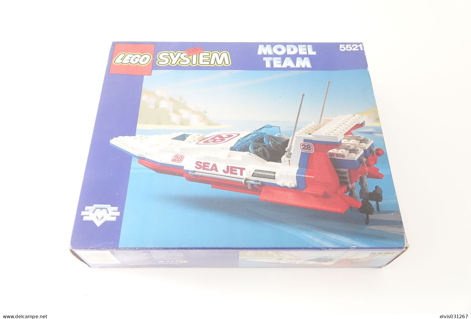 LEGO - 5521 Sea Jet With Box And Manual Booklet - Original Lego 1993 - Vintage - Catalogi