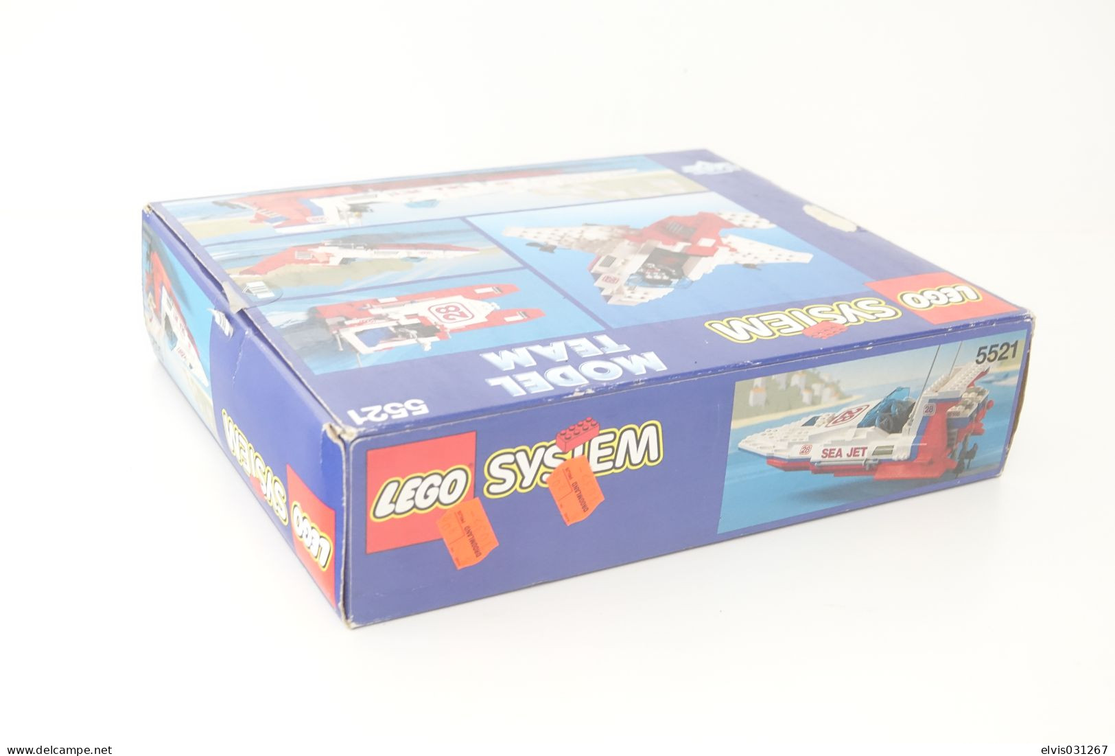 LEGO - 5521 Sea Jet with box and manual booklet - Original Lego 1993 - Vintage