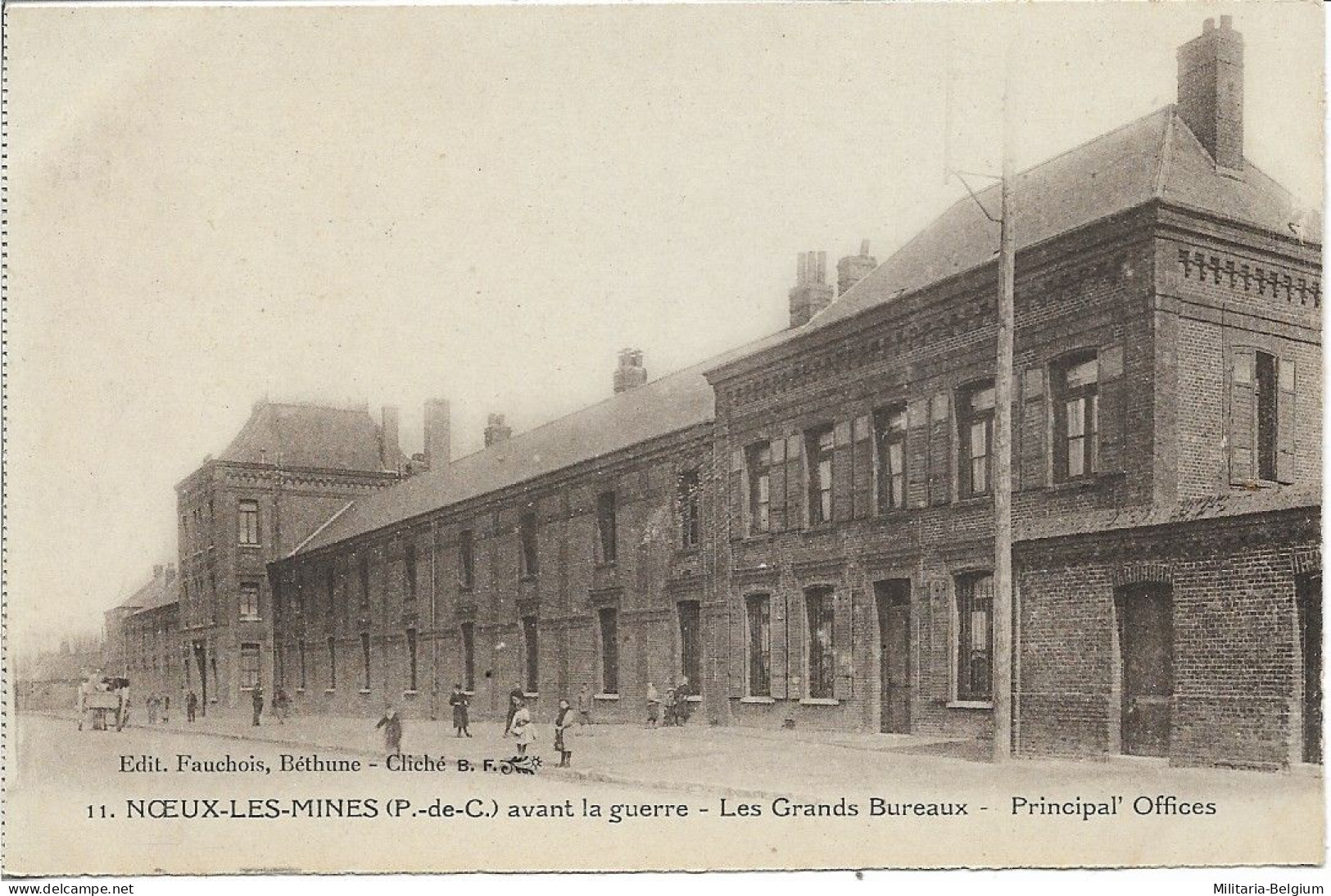 Noeux-les-Mines Avant La Guerre - Les Grands Bureaux / Principal' Offices - Noeux Les Mines