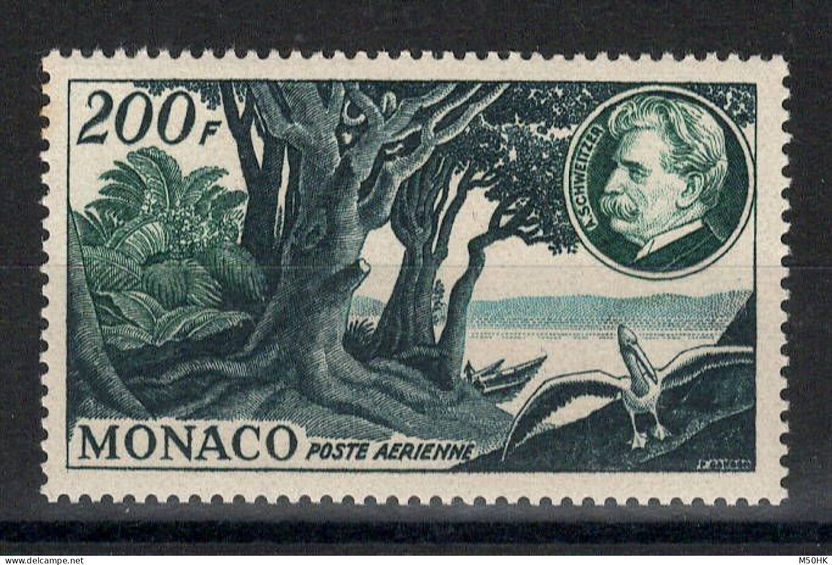 Monaco - YV PA 59 N* MH , Schweitzer Cote 30 Euros - Airmail