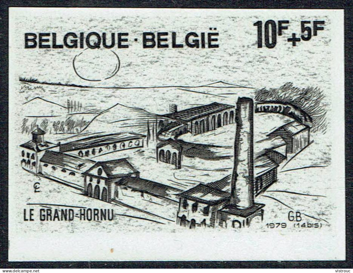 COB 1946 - ND - Cote: 10,00 € - Site Archéologique Industriel "Le Grand Hornu" - 1979. - 1961-1980