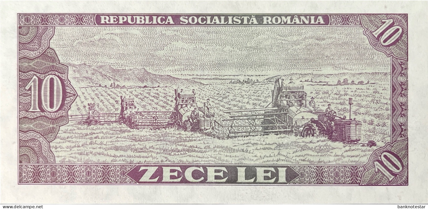 Romania 10 Lei, P-94 (1966) - UNC - Romania