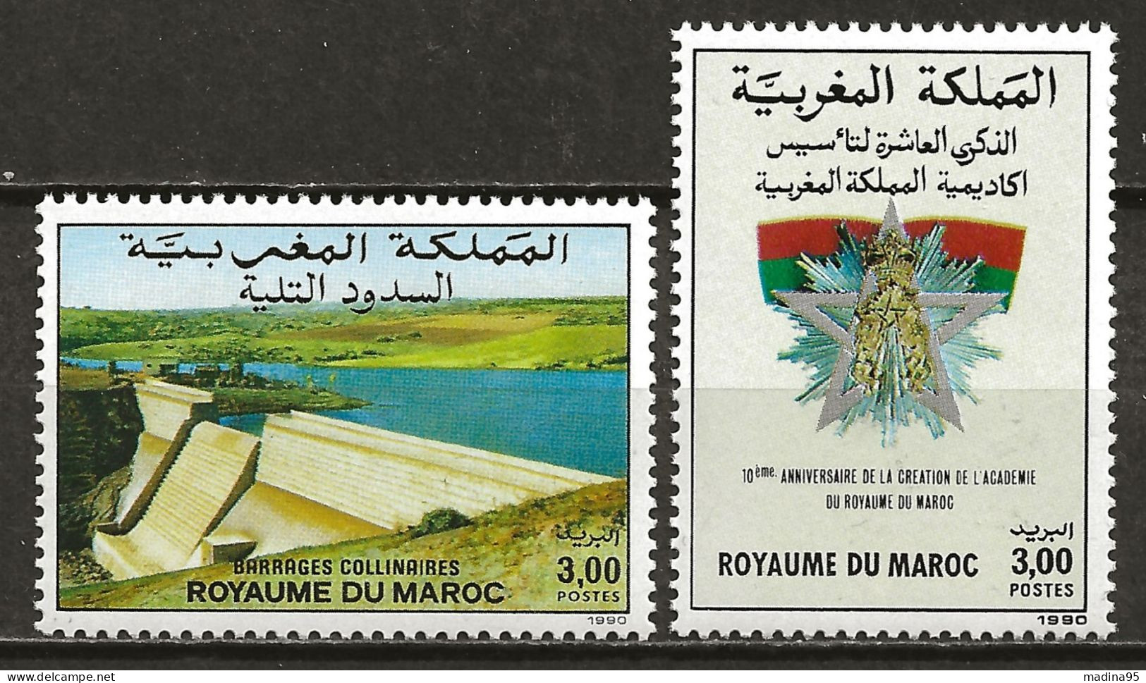 MAROC: **, N° YT 1090  Et 1091, TB - Morocco (1956-...)