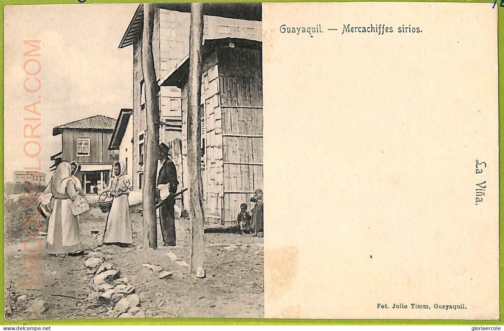 Aa5646 - ECUADOR - Vintage Postcard - Guayaquil - Mestiera - Equateur