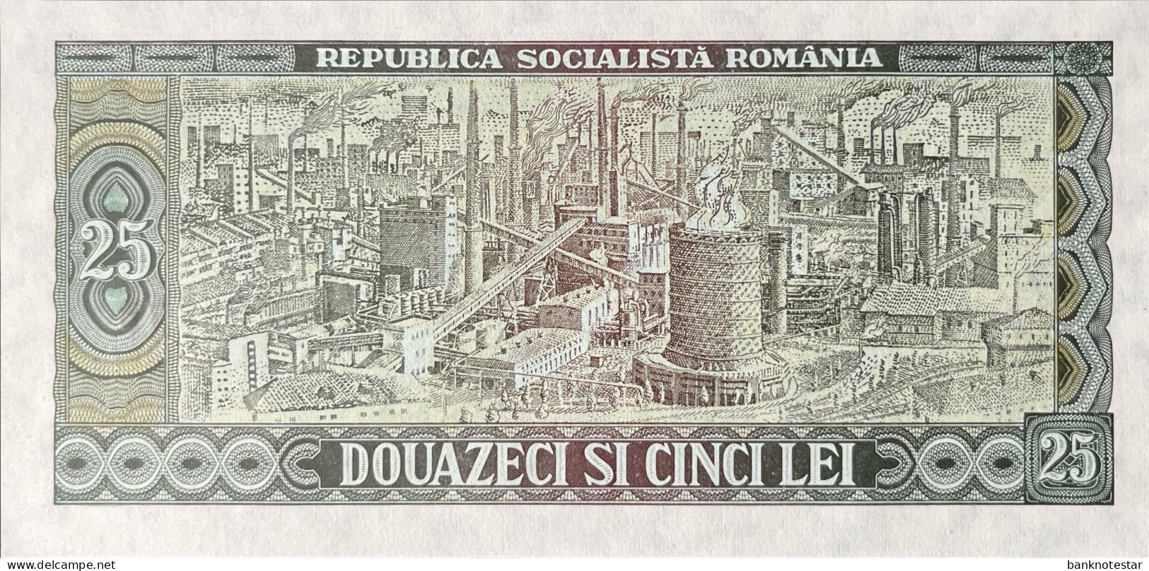 Romania 25 Lei, P-95 (1966) - UNC - Roumanie