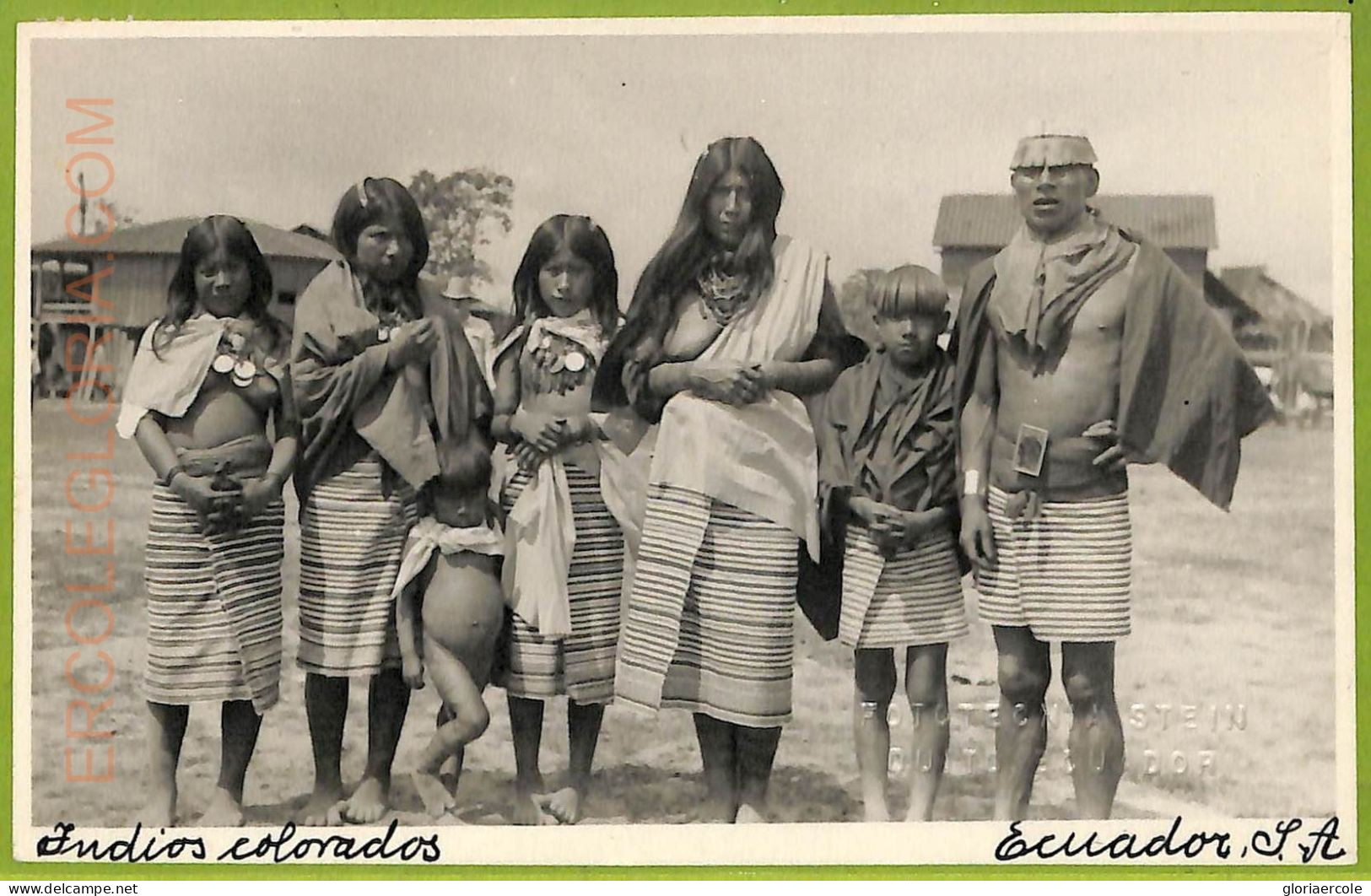 Aa5647 - ECUADOR - Vintage Postcard - Indios Colorados - Ecuador