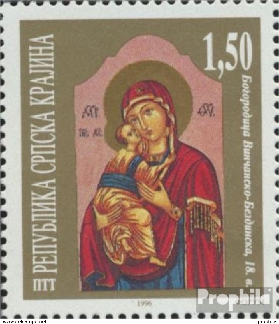 Kroatien - Serbische Krajina 63 (kompl.Ausg.) Postfrisch 1996 Weihnachten - Serbia