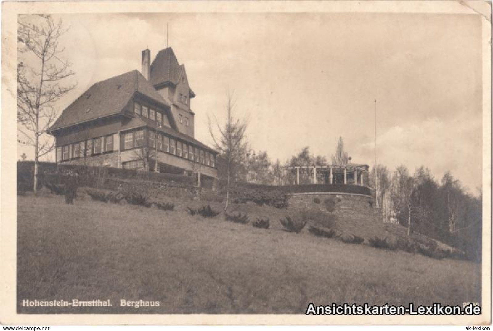 Ansichtskarte Hohenstein-Ernstthal Berghaus - Foto AK 1944 - Hohenstein-Ernstthal